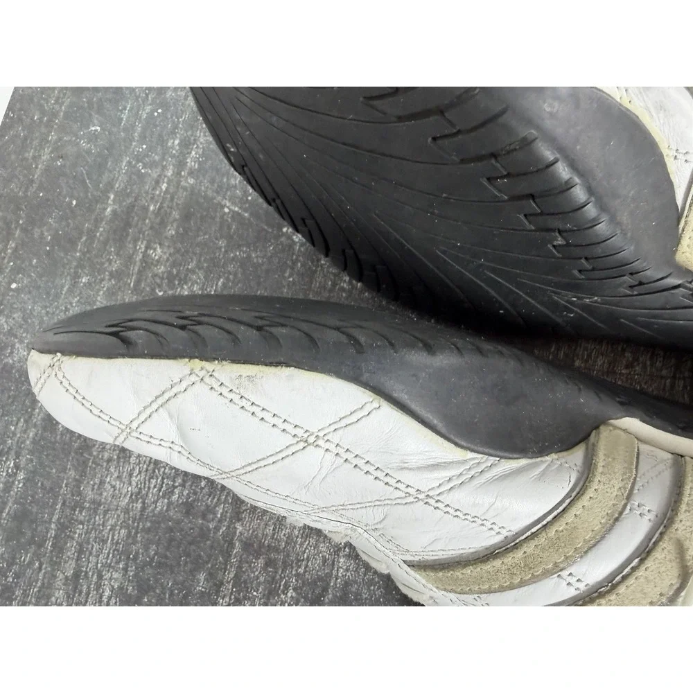 Adidas Tuscany Goodyear Mens 13 US White Black Racing Driving Shoes 2004